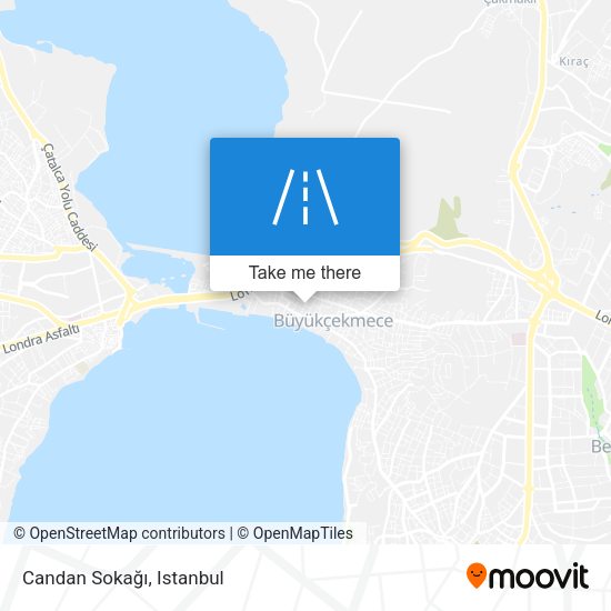 Candan Sokağı map