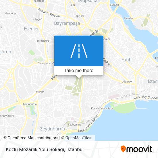 Kozlu Mezarlık Yolu Sokağı map