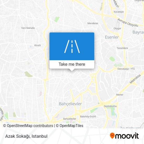 Azak Sokağı map