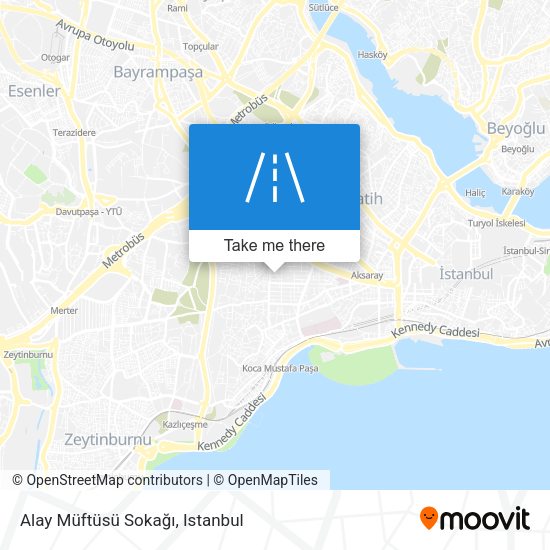 Alay Müftüsü Sokağı map