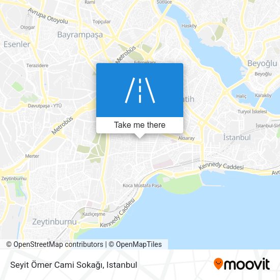 Seyit Ömer Cami Sokağı map