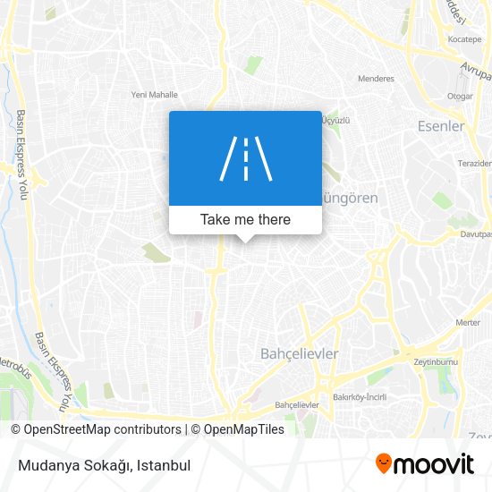 Mudanya Sokağı map