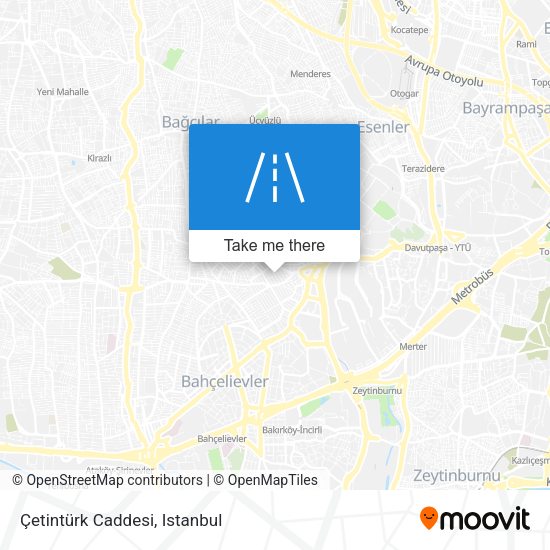 Çetintürk Caddesi map