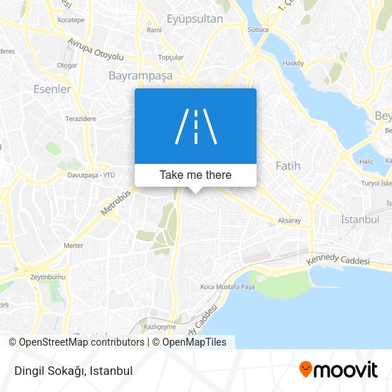 Dingil Sokağı map
