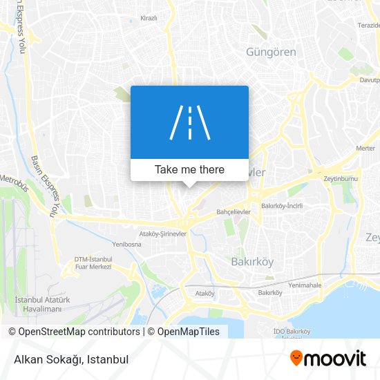 Alkan Sokağı map