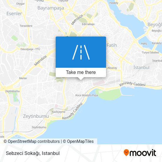 Sebzeci Sokağı map