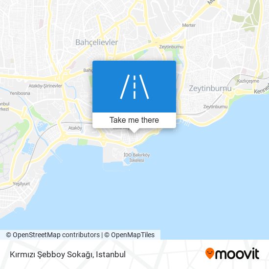 Kırmızı Şebboy Sokağı map