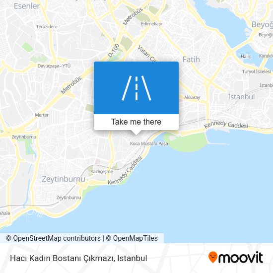 Hacı Kadın Bostanı Çıkmazı map