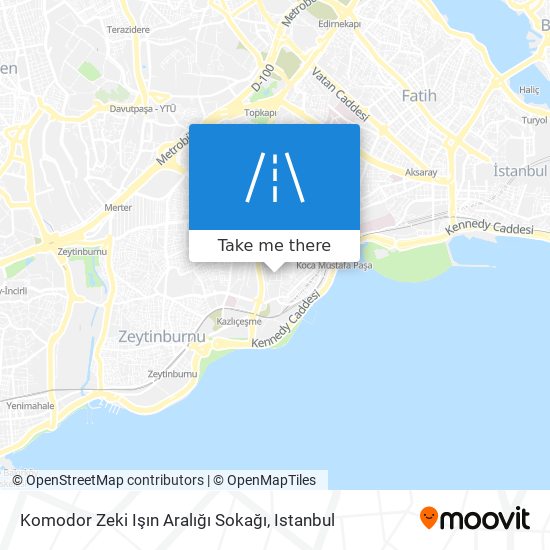 Komodor Zeki Işın Aralığı Sokağı map