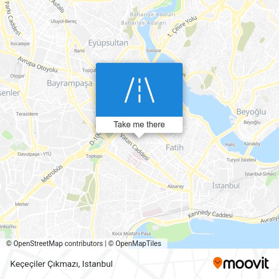 Keçeçiler Çıkmazı map