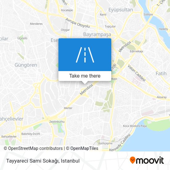 Tayyareci Sami Sokağı map