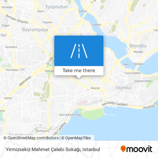 Yirmizsekiz Mehmet Çelebi Sokağı map