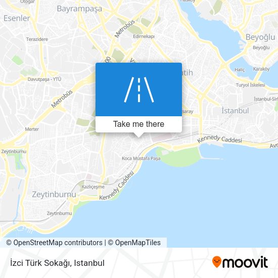 İzci Türk Sokağı map