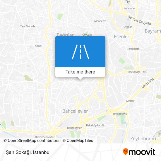 Şair Sokağı map