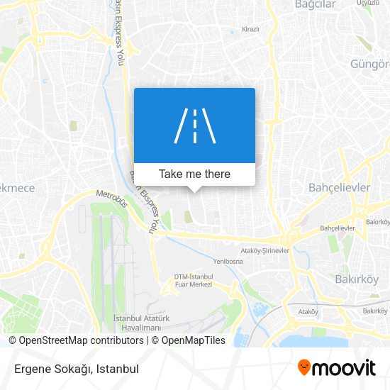 Ergene Sokağı map