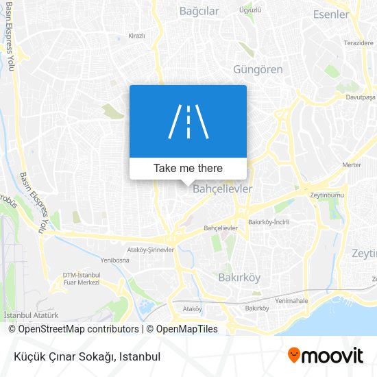 Küçük Çınar Sokağı map
