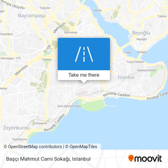 Başçı Mahmut Cami Sokağı map