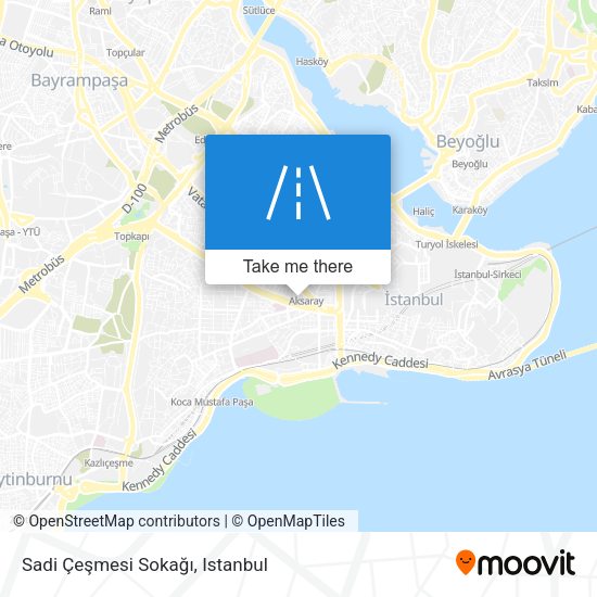 Sadi Çeşmesi Sokağı map