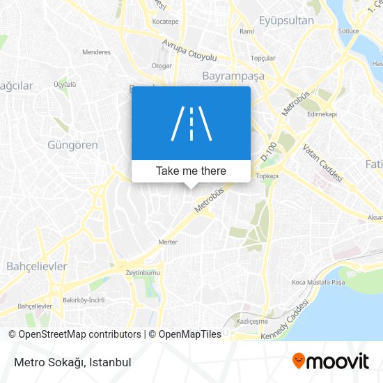 Metro Sokağı map