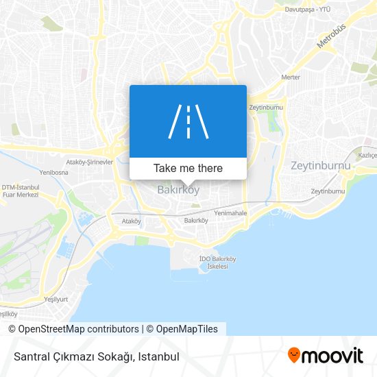 Santral Çıkmazı Sokağı map