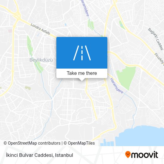 İkinci Bulvar Caddesi map