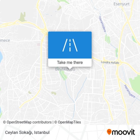 Ceylan Sokağı map
