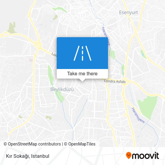Kır Sokağı map