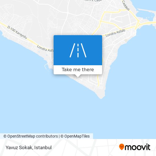 Yavuz Sokak map