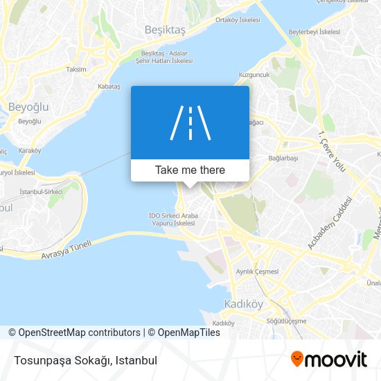 Tosunpaşa Sokağı map