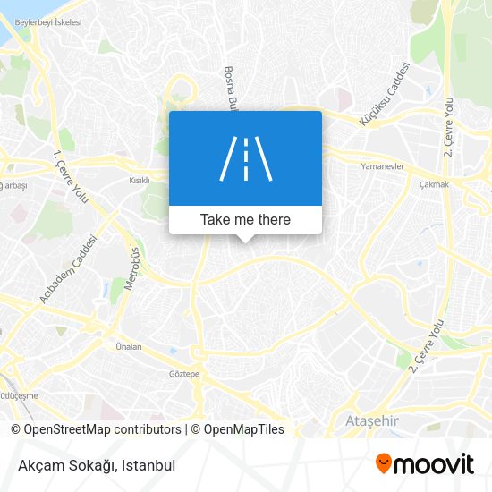 Akçam Sokağı map