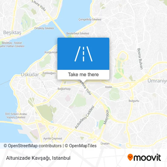 Altunizade Kavşağı map