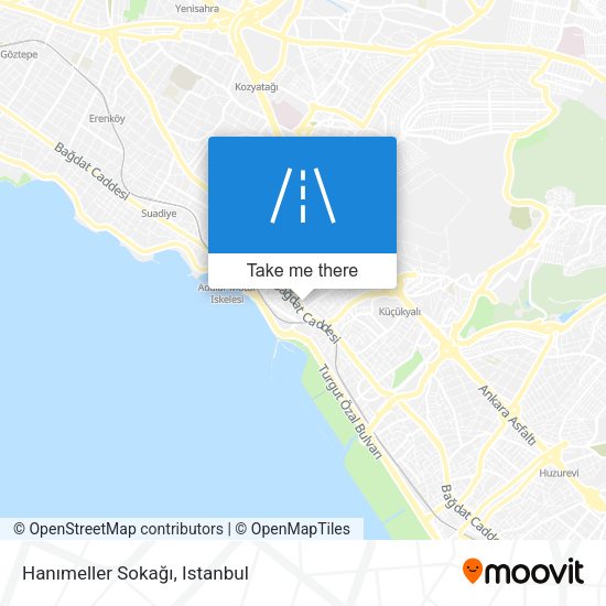 Hanımeller Sokağı map