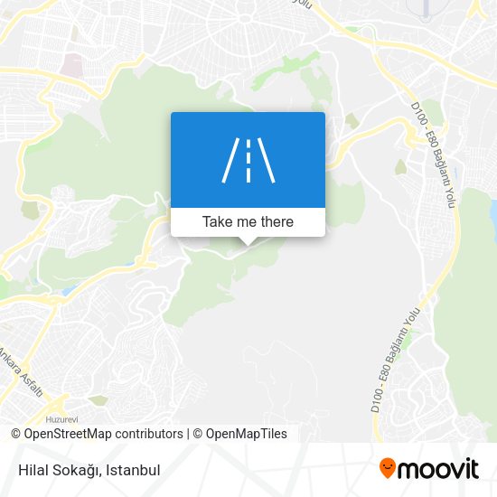 Hilal Sokağı map