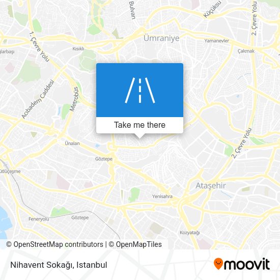 Nihavent Sokağı map