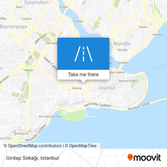 Girdap Sokağı map