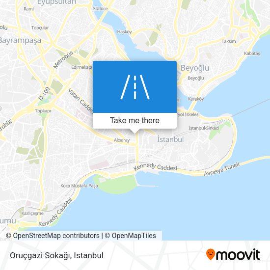 Oruçgazi Sokağı map