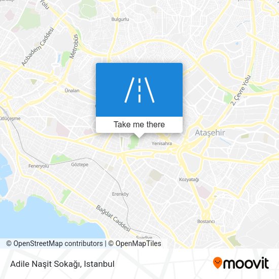 Adile Naşit Sokağı map