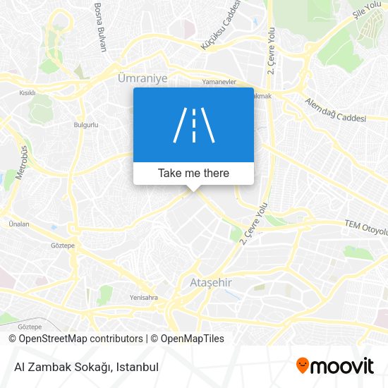 Al Zambak Sokağı map