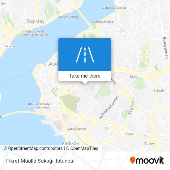 Fikret Mualla Sokağı map