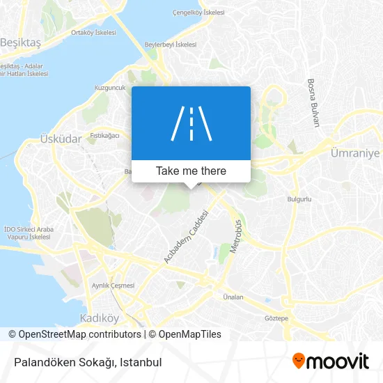 Palandöken Sokağı map