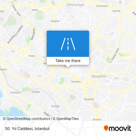 50. Yıl Caddesi map