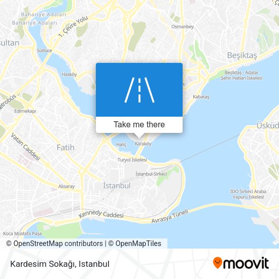 Kardesim Sokağı map