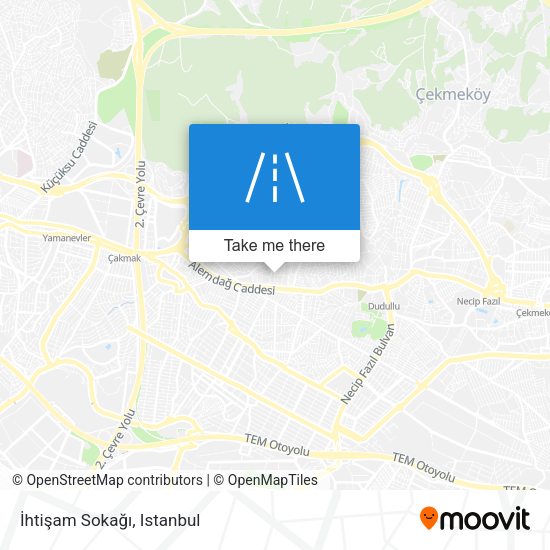 İhtişam Sokağı map