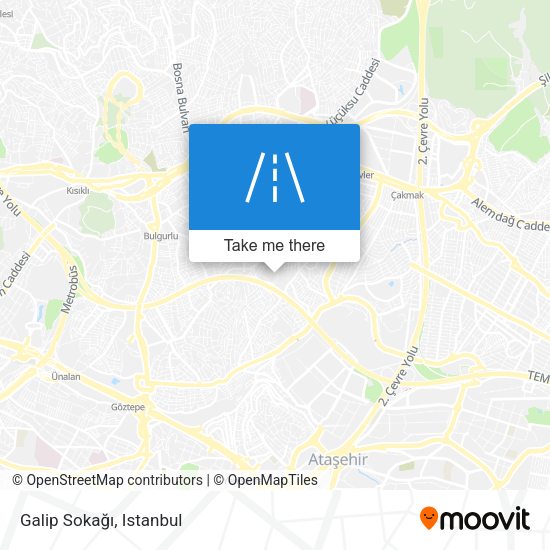 Galip Sokağı map