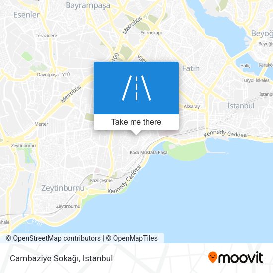 Cambaziye Sokağı map