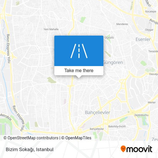 Bizim Sokağı map