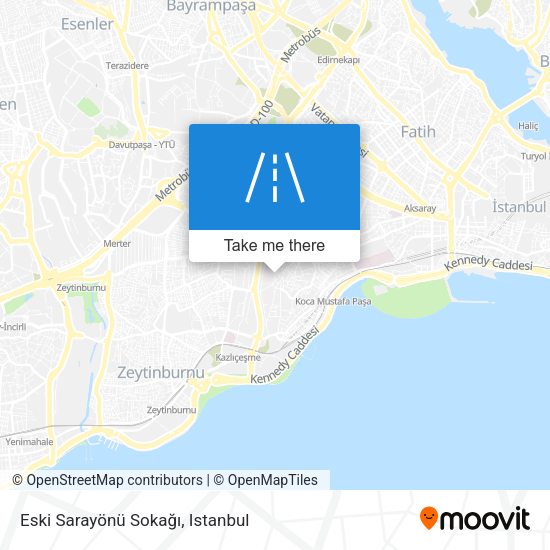 Eski Sarayönü Sokağı map