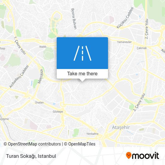Turan Sokağı map