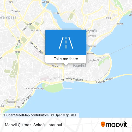 Mahvil Çıkmazı Sokağı map