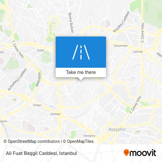 Ali Fuat Başgil Caddesi map